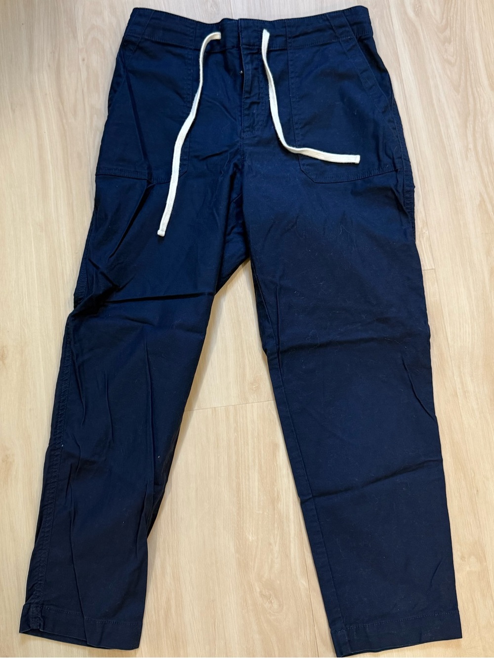 LOFT Women’s Navy Drawstring Jogger Pants